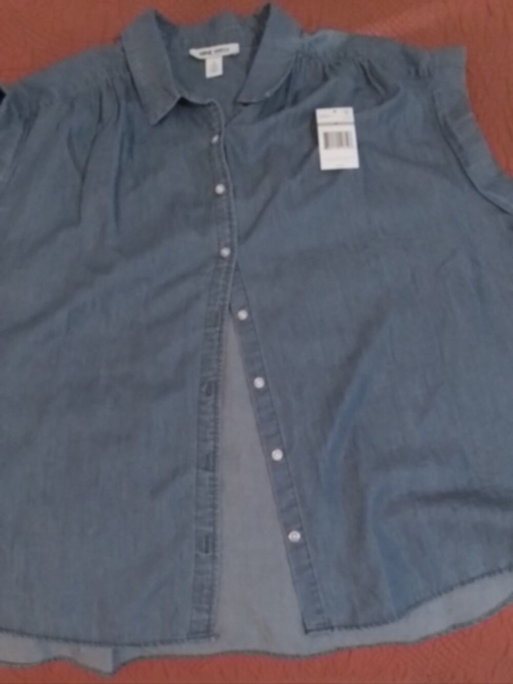 Nine West Jeans Denim Shirt